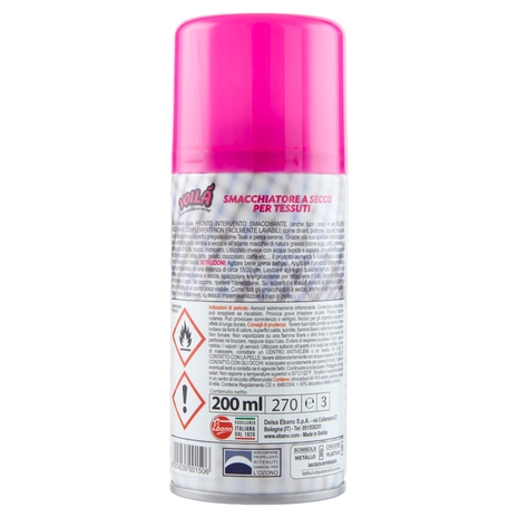 Voilà Smacchiatore a Secco per Tessuti 200 ml